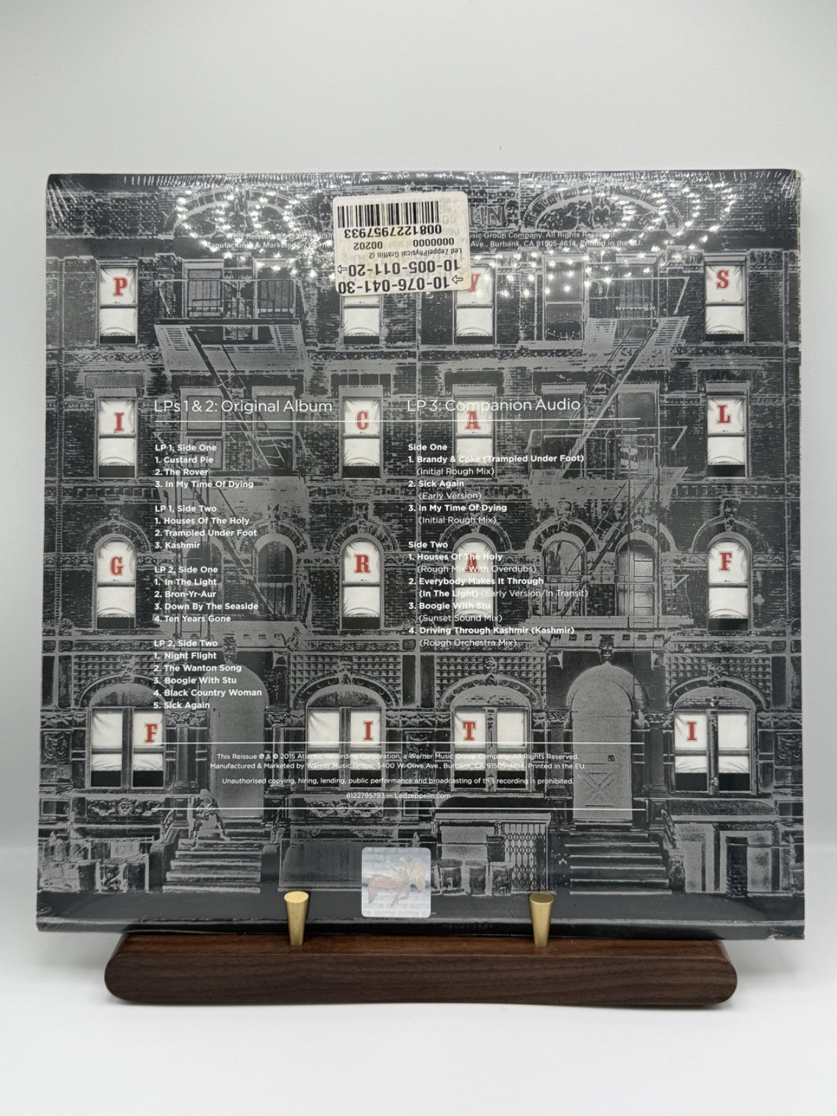 Led Zeppelin Physical Graffiti 40th Anniversary Deluxe 3LP 180g Sealed 2015