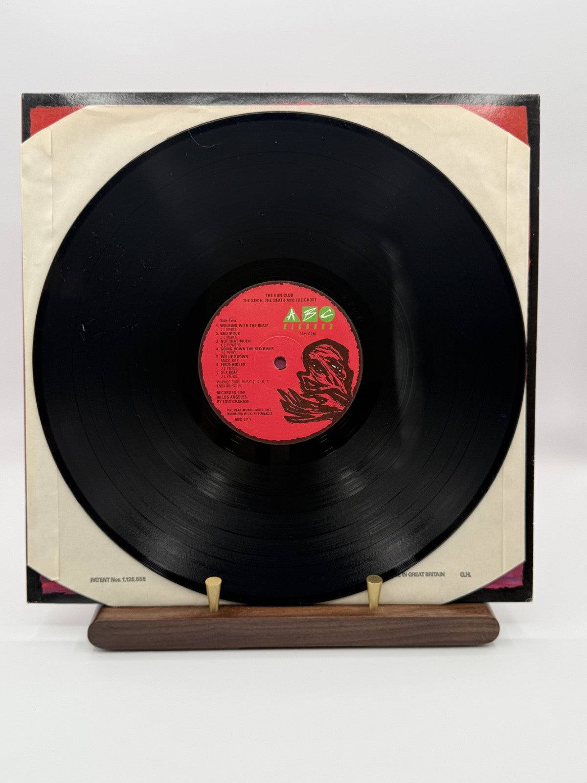 The Gun Club Birth Death Ghost LP Vinyl Record ABC LP 1 UK 1983 - EX/EX