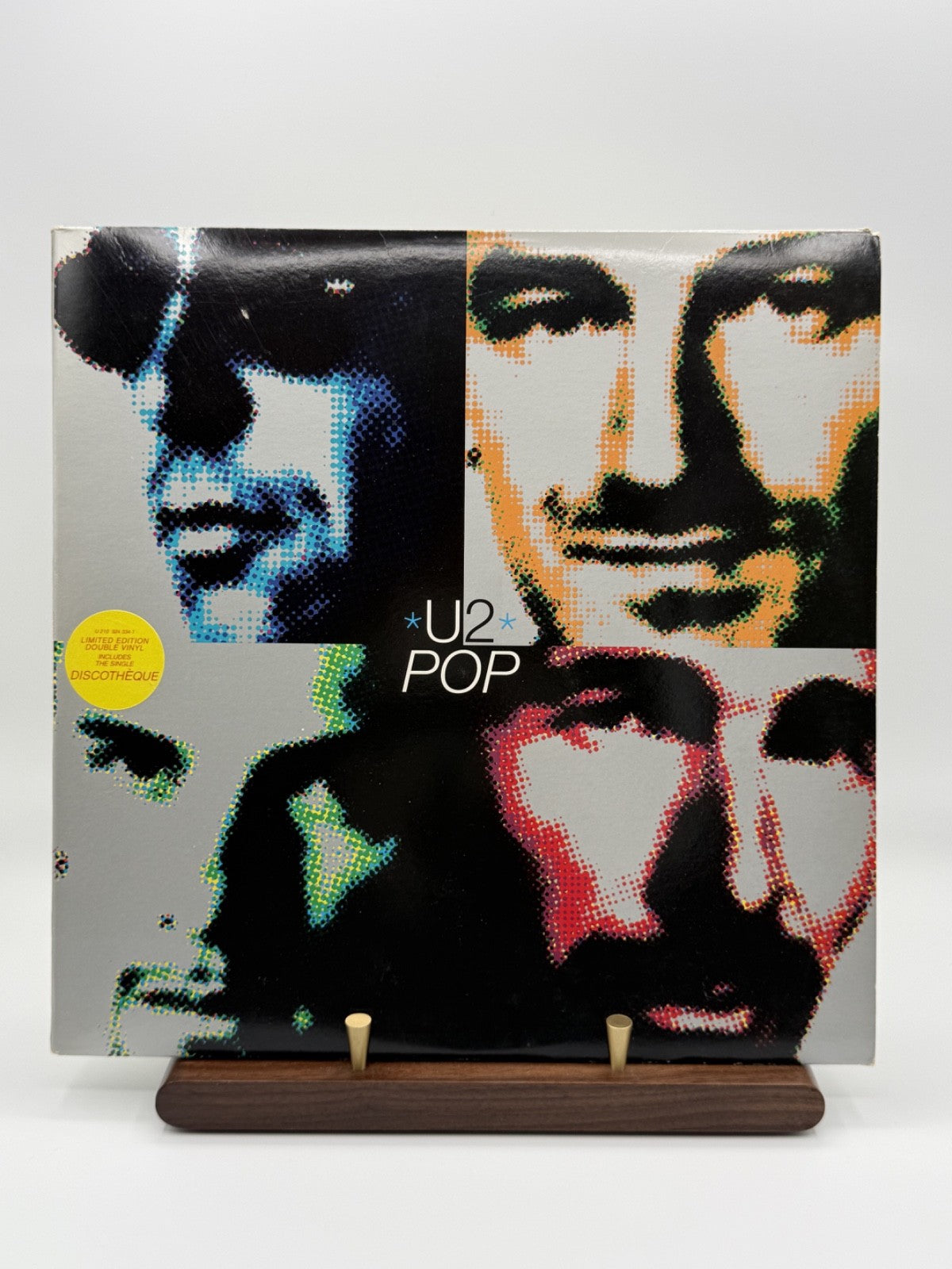 U2 Pop 1997 2LP Album Vinyl Record U2 10 - EX/EX