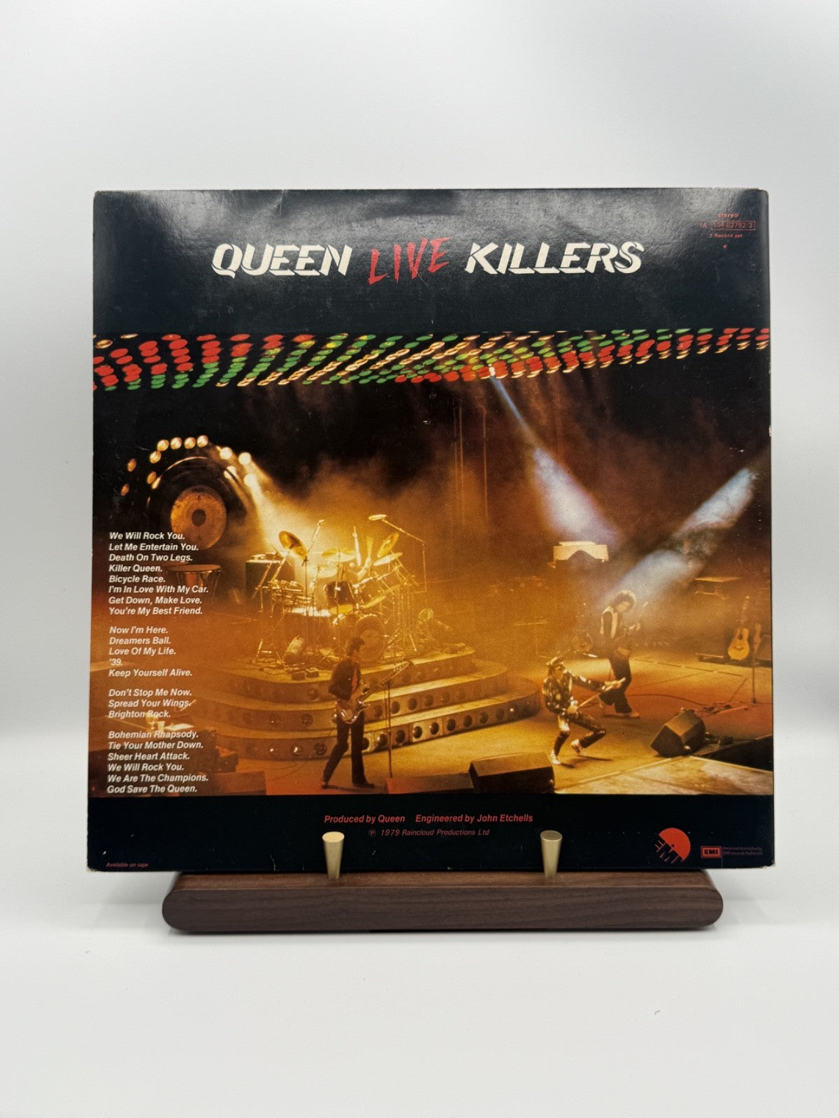Queen Live Killers 2LP Vinyl 1A 154-62792/3 Netherlands 1979 - VG+/VG++