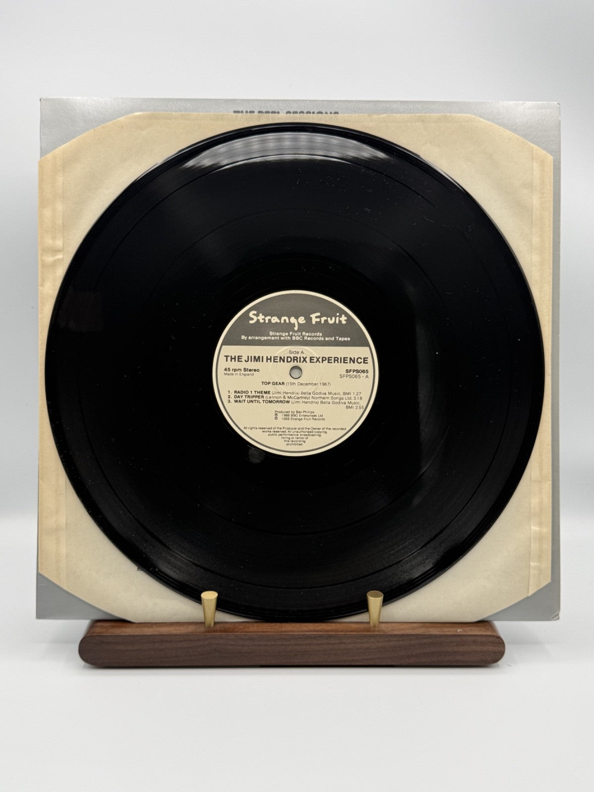 Jimi Hendrix Experience The Peel Sessions 12in Vinyl SFPS065 UK 1988 - EX/EX