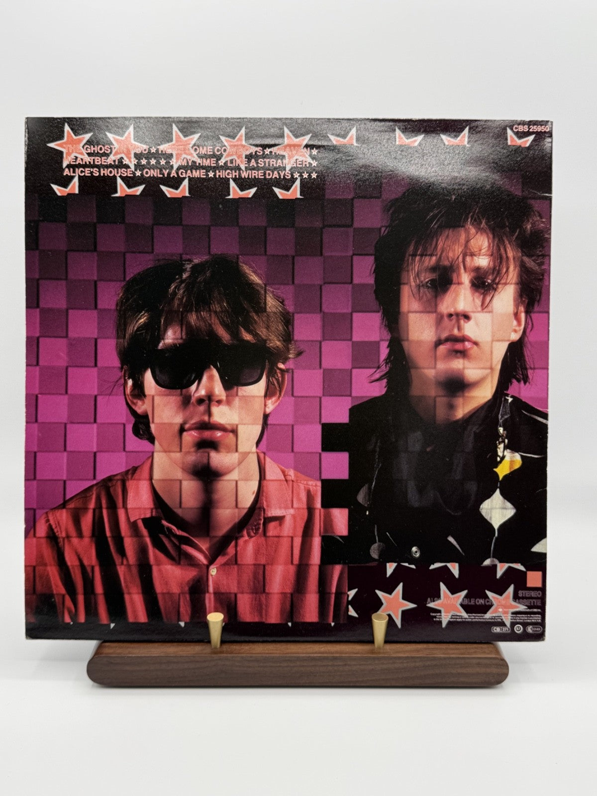 Psychedelic Furs Mirror Moves LP Album - CBS 25950 + Poster - VG++/VG++