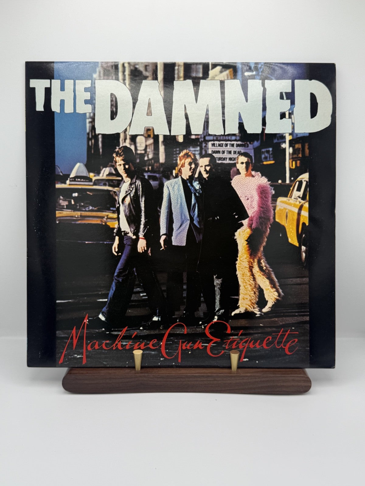 The Damned Machine Gun Etiquette LP CWK 3011 UK 1st Press A-1/B-1 Comic Inner EX
