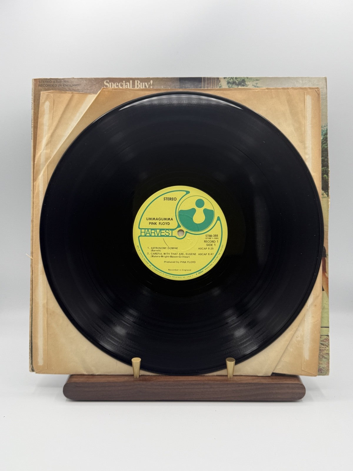 Pink Floyd Ummagumma 2LP STBB-388 US 1973 + Italian 7" - VG+/VG++
