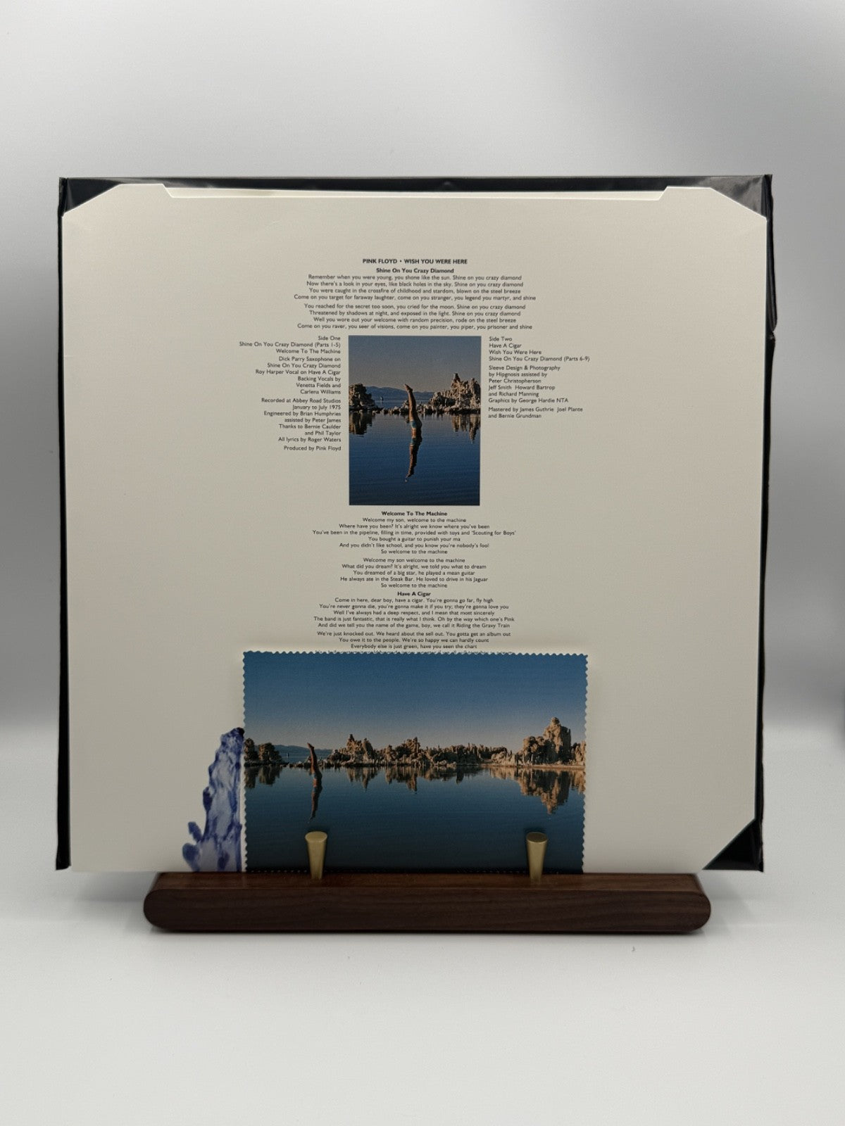 Pink Floyd Wish You Were Here LP PFRLP9 180g Black Wrap + Postcard - EX/EX