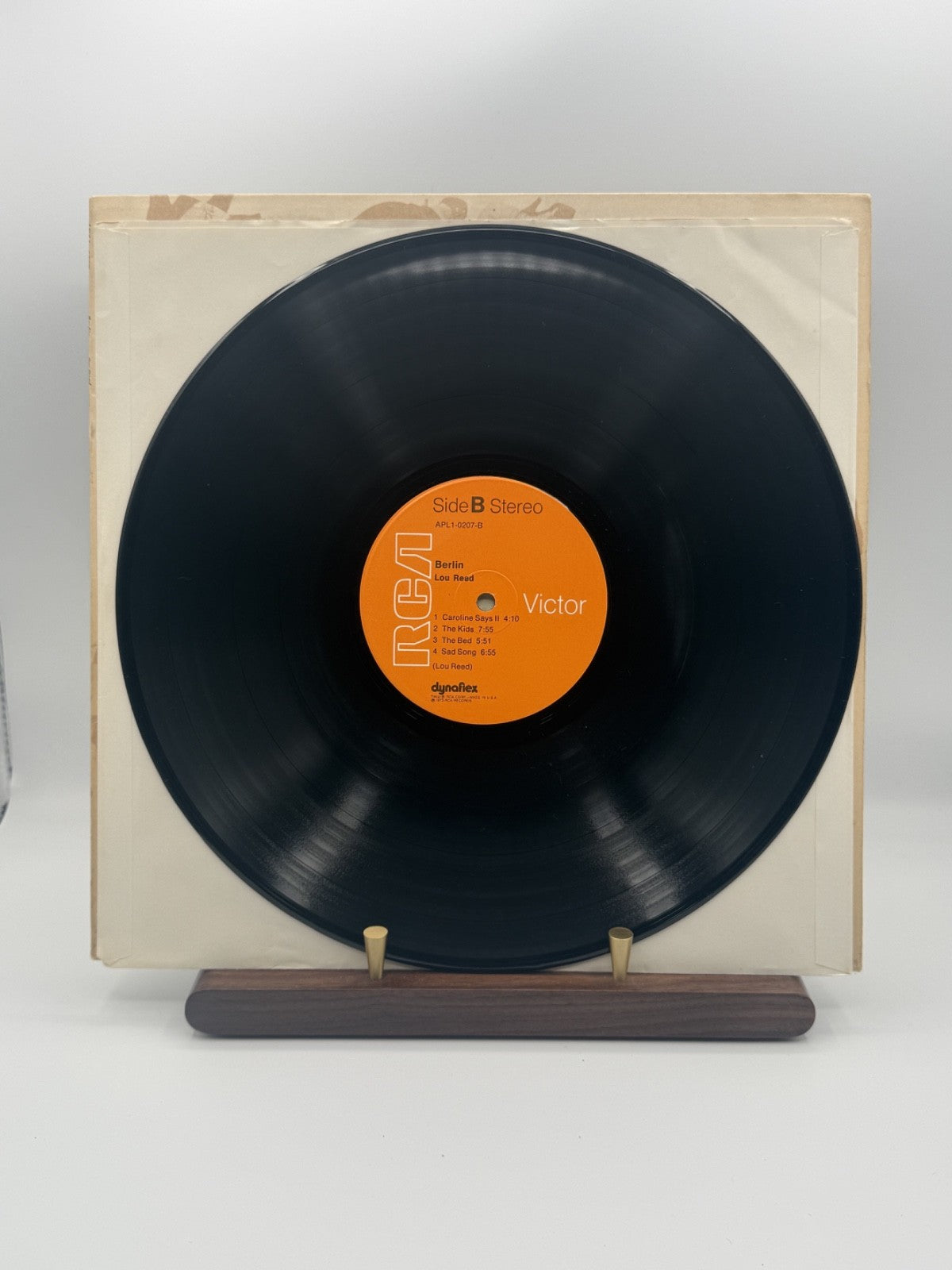 Lou Reed Berlin LP APL1-0207 US 1973 Indianapolis Dynaflex - VG+/VG++