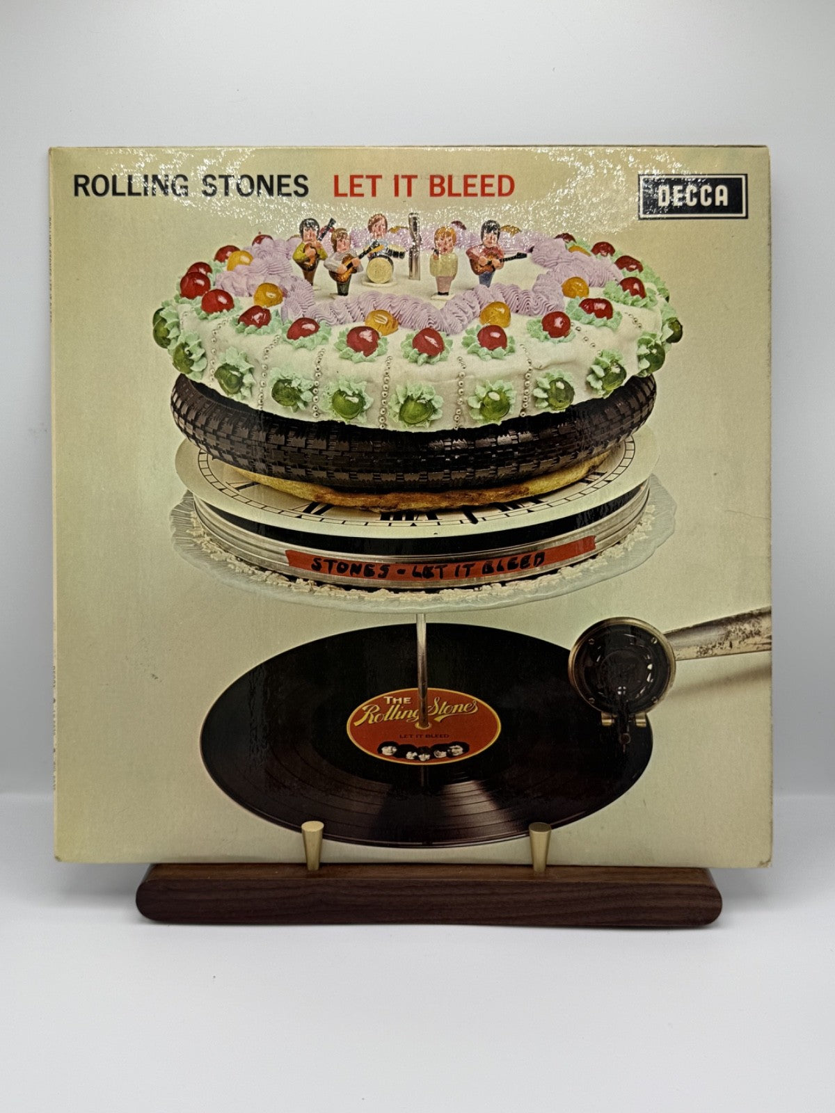 Rolling Stones Let It Bleed 1969 UK Unboxed Decca 5W/2W Stereo LP VG+/VG(+)
