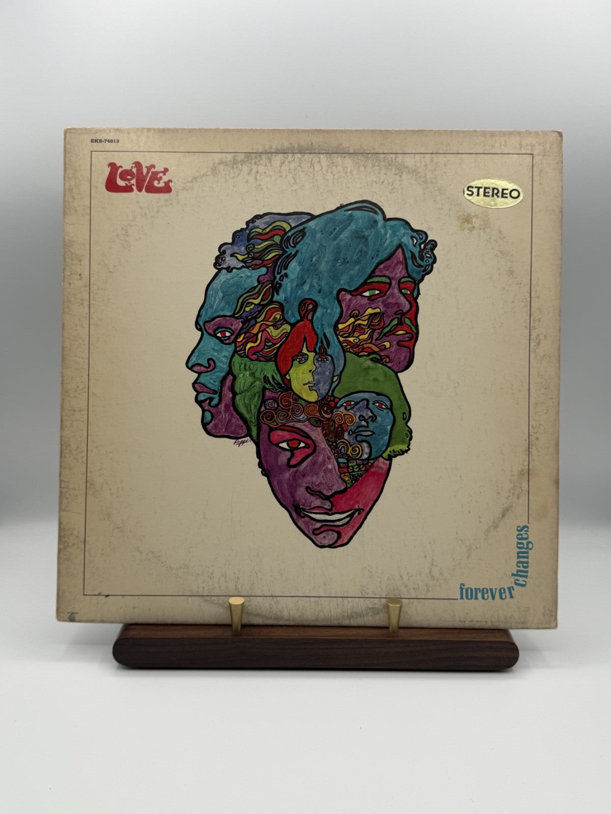 Love Forever Changes LP Vinyl EKS-74013 US ARCW-1 Red Label - VG/EX