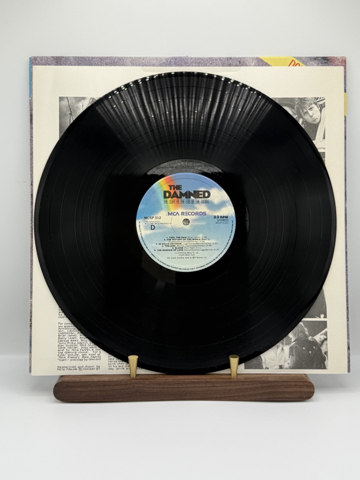 The Damned The Light At The End Of The Tunnel - MCSP 312 1987 1st Press EX/EX