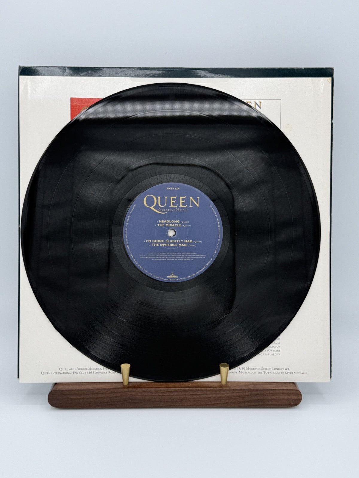 Queen Greatest Hits II 1991 UK 2LP Gold Embossed TOWNHOUSE DMM VG++/VG++