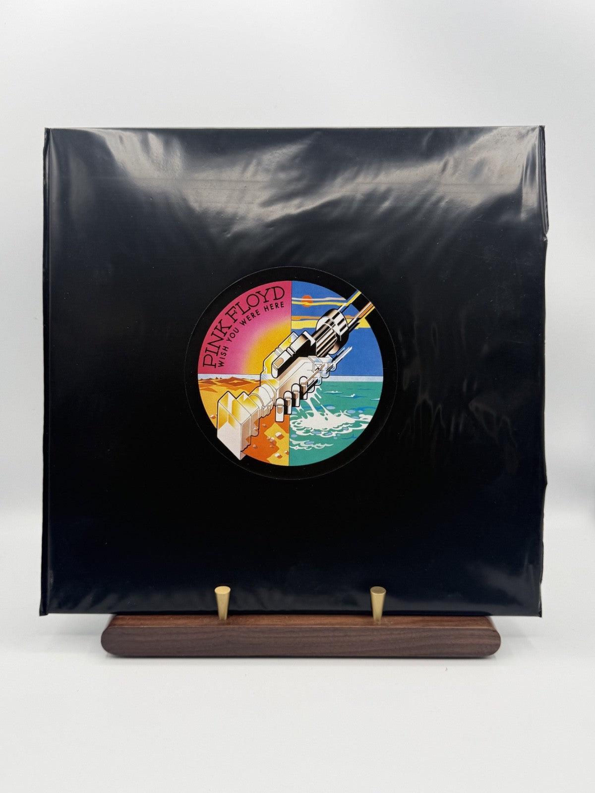 Pink Floyd Wish You Were Here LP PFRLP9 180g Black Wrap + Postcard - EX/EX