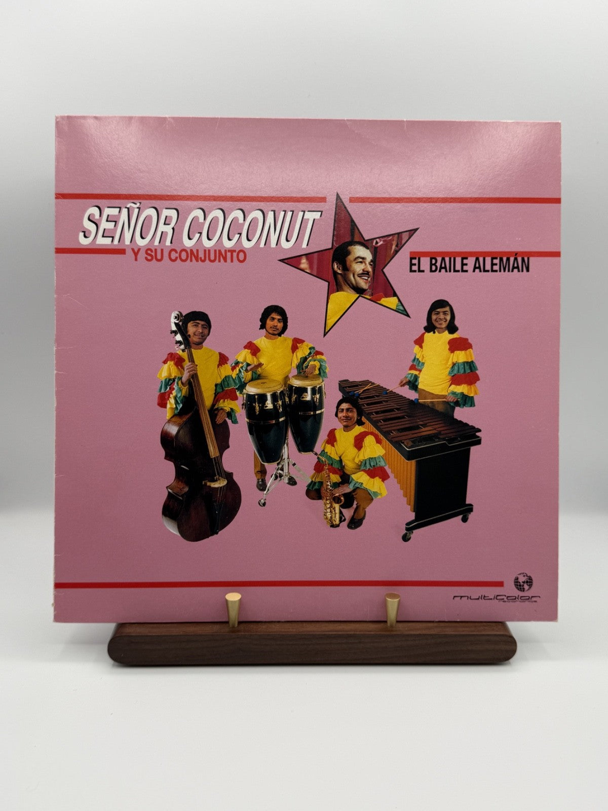 Senor Coconut El Baile Aleman LP Vinyl MCR 108.1 Kraftwerk Covers - VG++/VG++