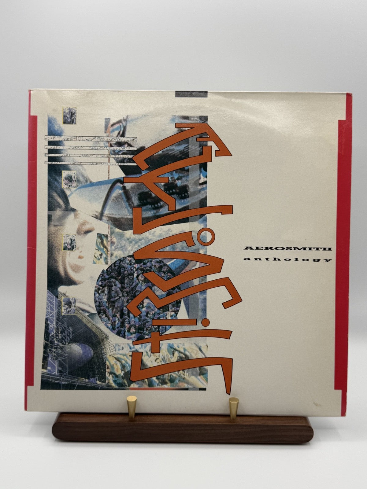 Aerosmith Anthology 2LP Album Vinyl Record RAW LP037 - VG++/EX