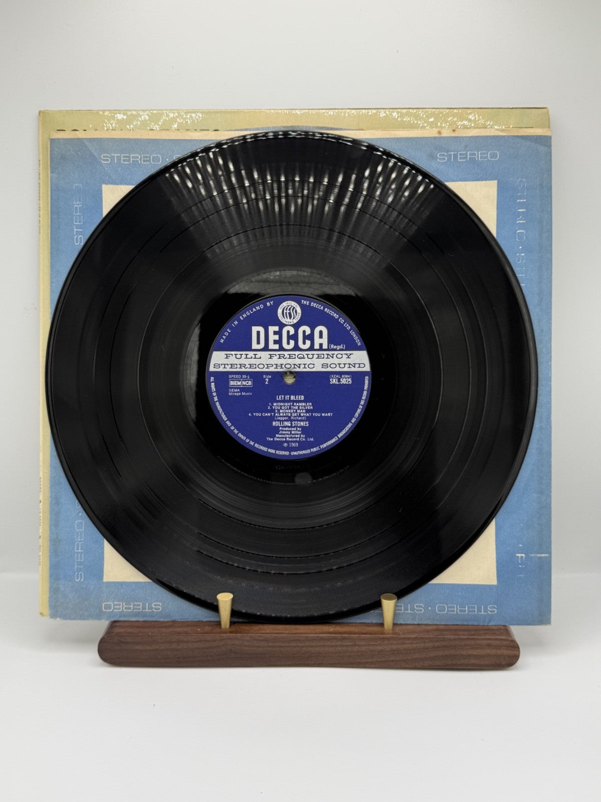 Rolling Stones Let It Bleed 1969 UK Unboxed Decca 5W/2W Stereo LP VG+/VG(+)