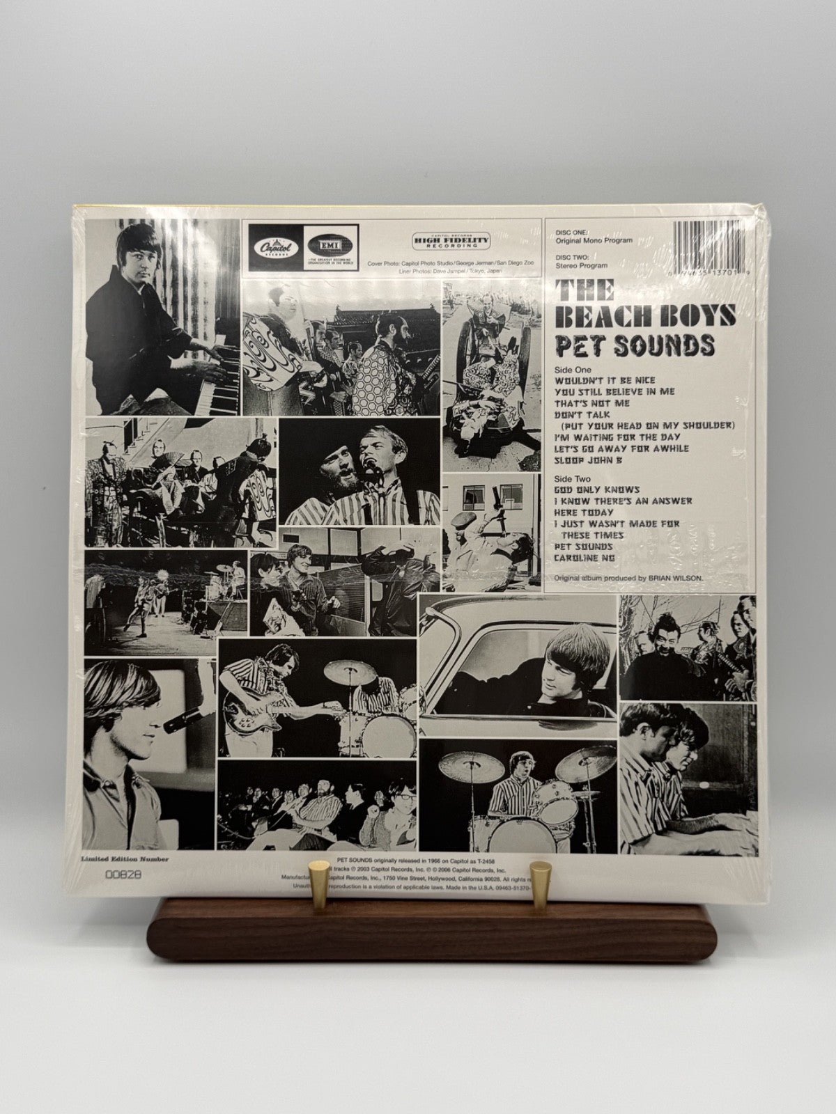 Beach Boys Pet Sounds 2006 40th Anniversary SEALED #00828 Hype Sticker 2LP
