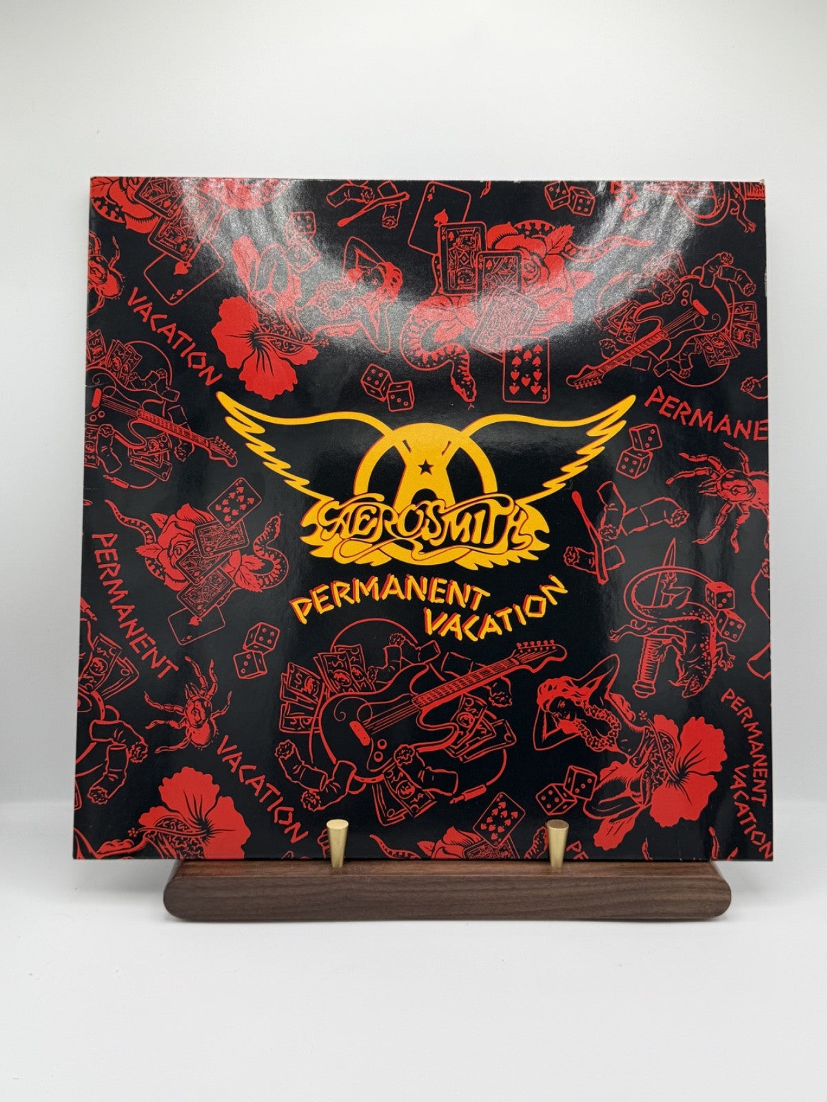 Aerosmith Permanent Vacation Vinyl LP 924 162-1 WX 125 European 1st Press
