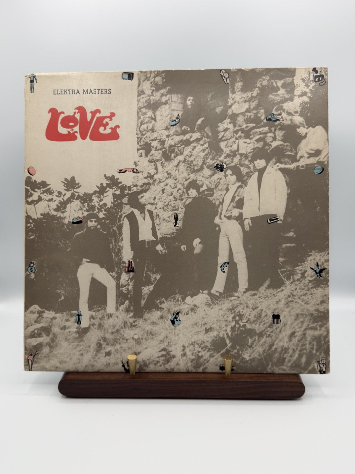 Love Elektra Masters LP Vinyl Record K32002 UK 1973 - VG+/VG+