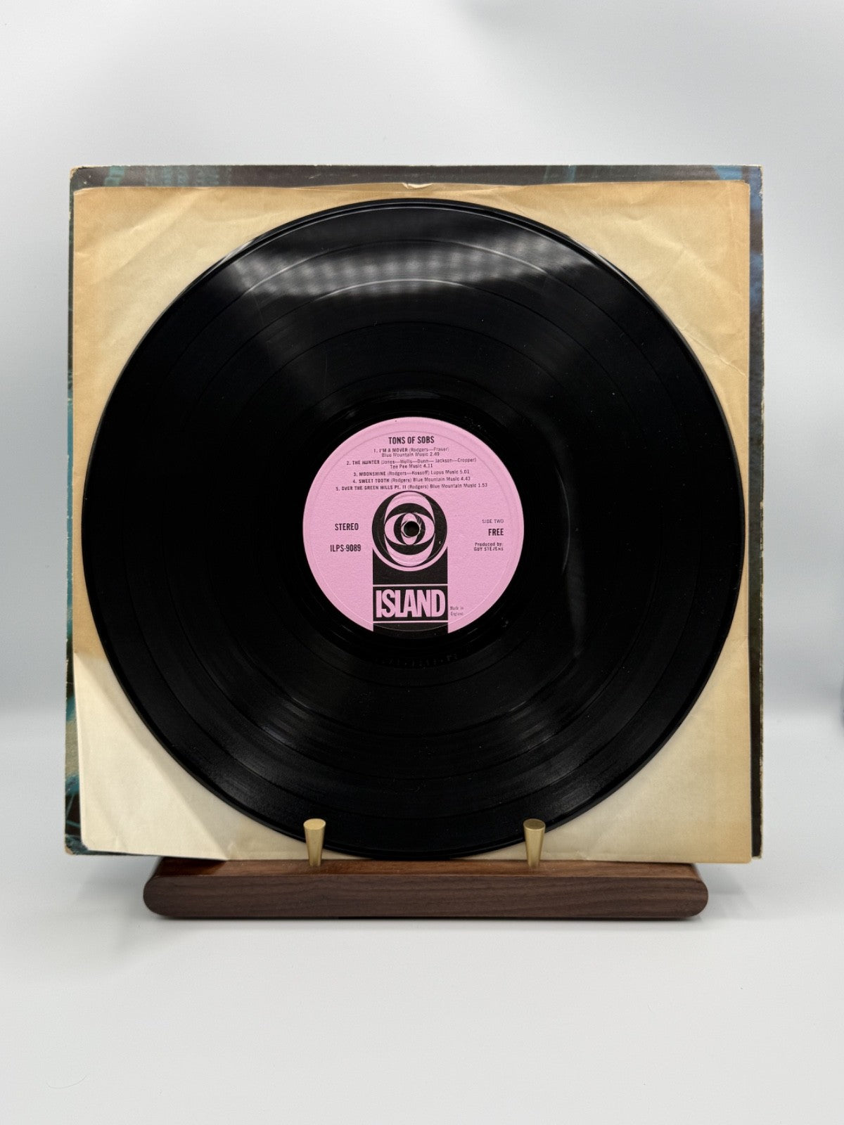 Free Tons Of Sobs LP Island ILPS 9089 UK Pink Eye A2/B2 - VG+/VG(+)