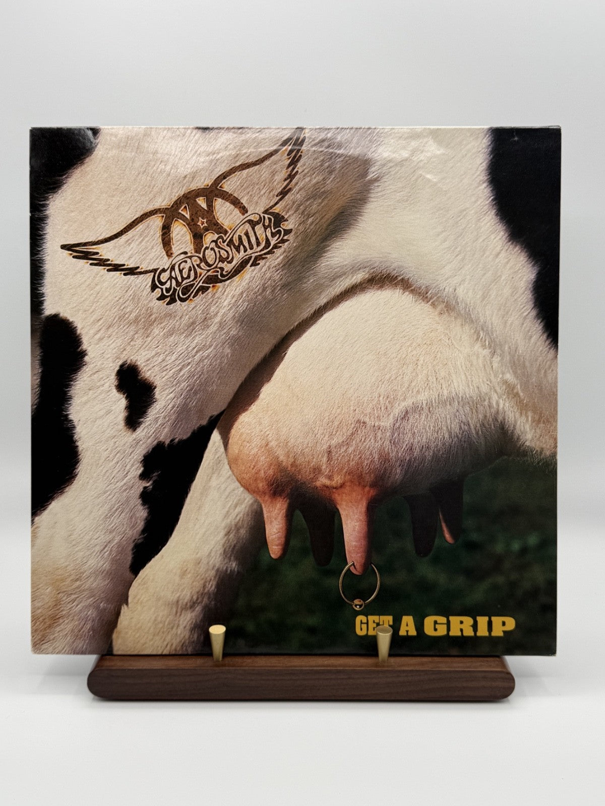 Aerosmith Get A Grip LP Album Vinyl Record GEF 24444 - EX/VG++