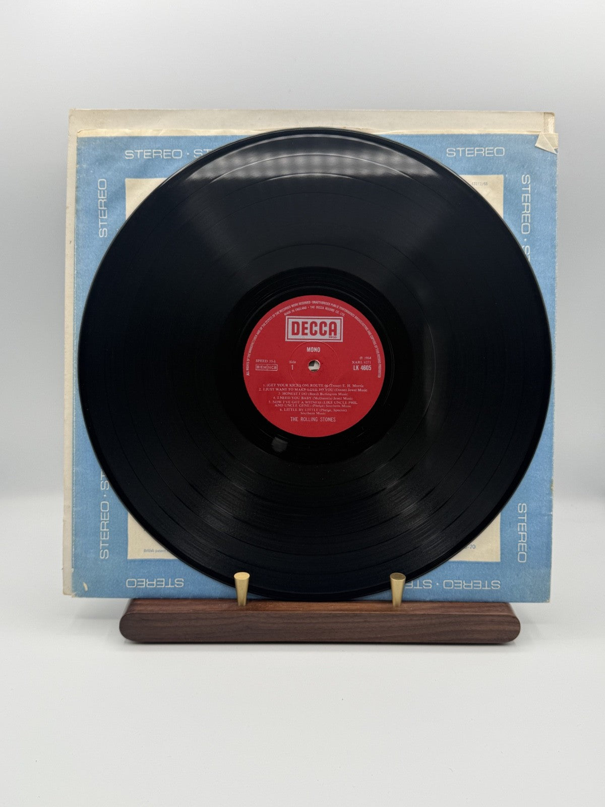 Rolling Stones The Rolling Stones LP Vinyl LK 4605 UK Mono 6A/12A - VG+/VG+