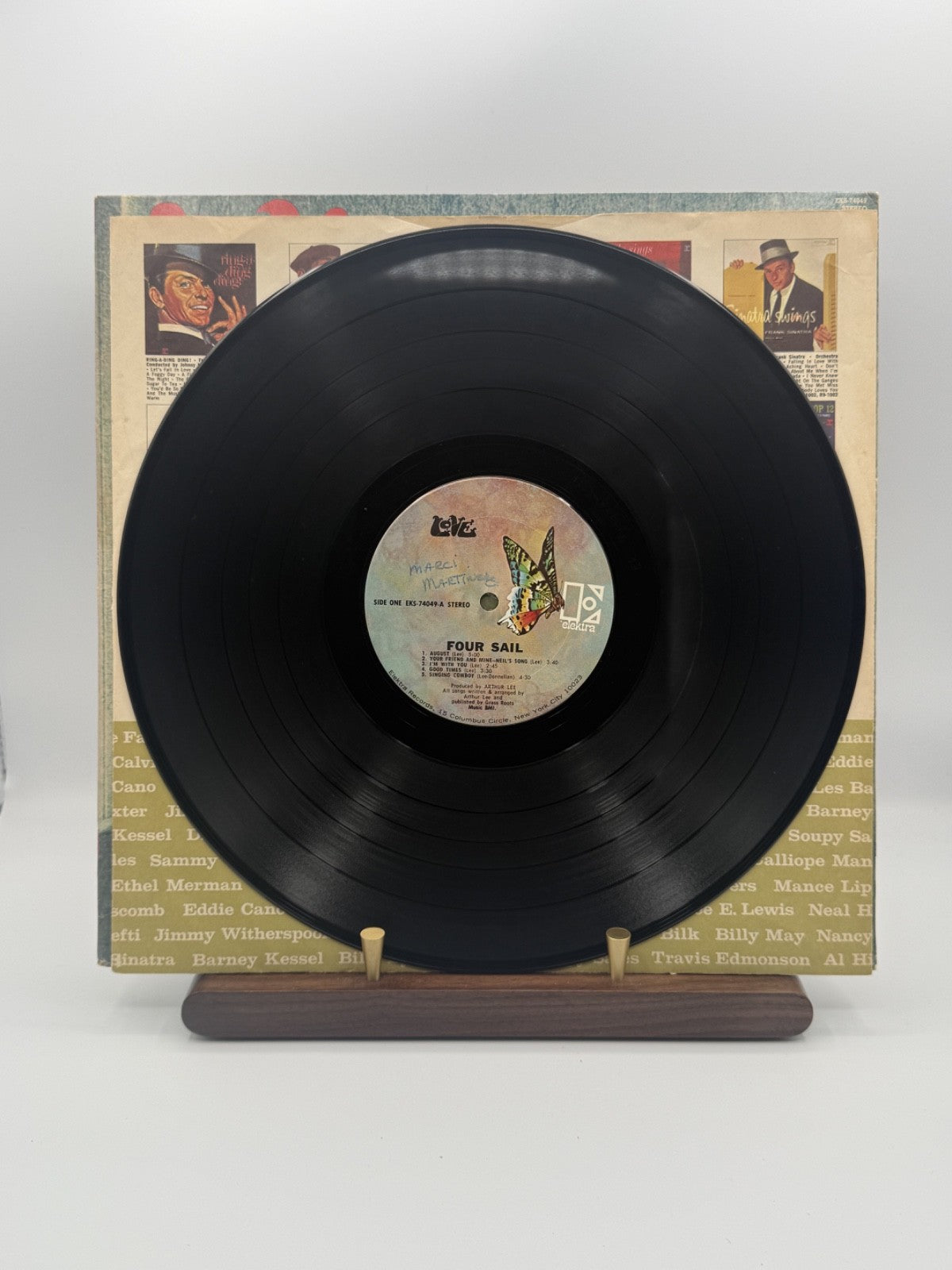 Love Four Sail LP EKS-74049 US Elektra Reissue - VG+/VG(+)