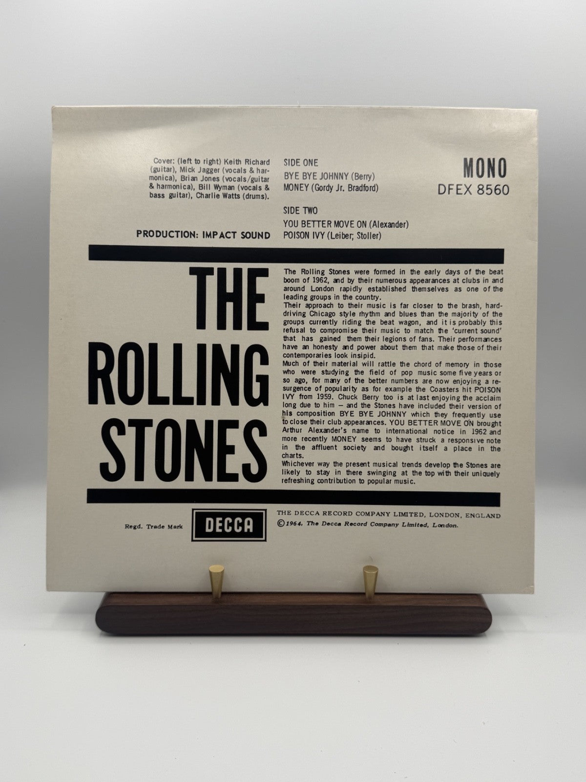 Rolling Stones S/T 12" EP DFEX 8560 UK 1982 Mono Price Sticker - EX/EX