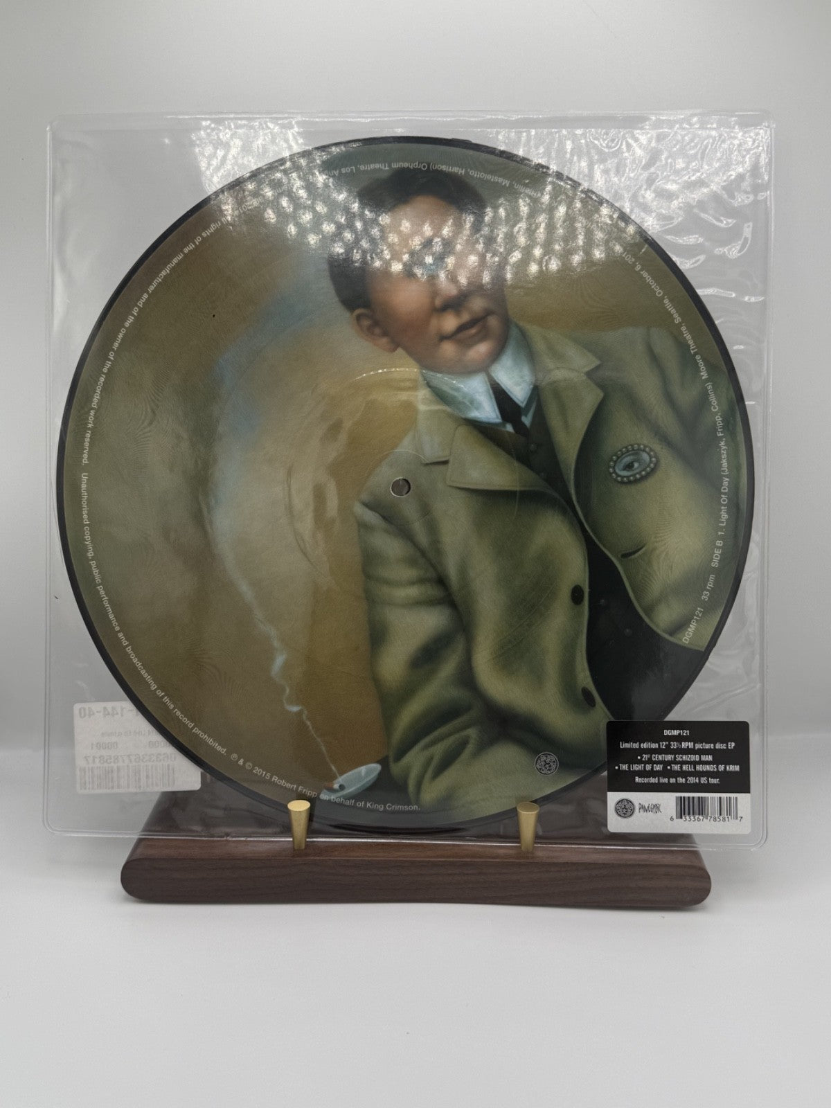King Crimson Cyclops Live EP 12" Picture Disc Panegyric DGMP121 2015 Limited EX