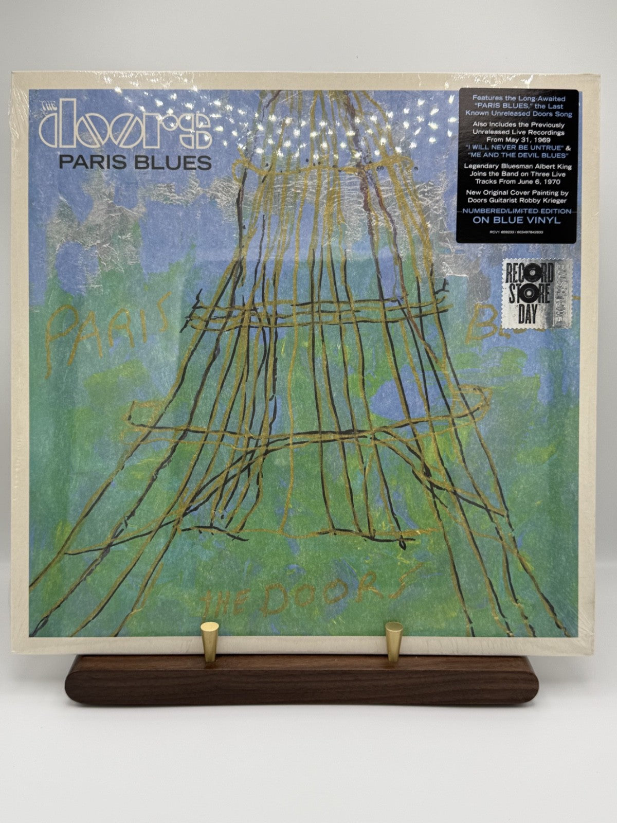 The Doors Paris Blues Blue Vinyl RSD 2022 Sealed Numbered LP Ltd Edition