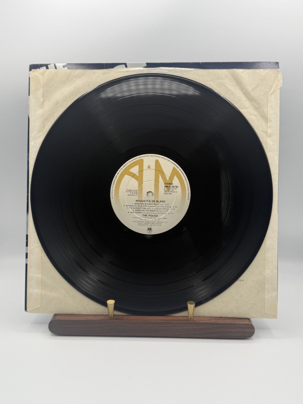 The Police Reggatta De Blanc LP AMLH 64792 UK 1979 A13/B14 - EX/EX