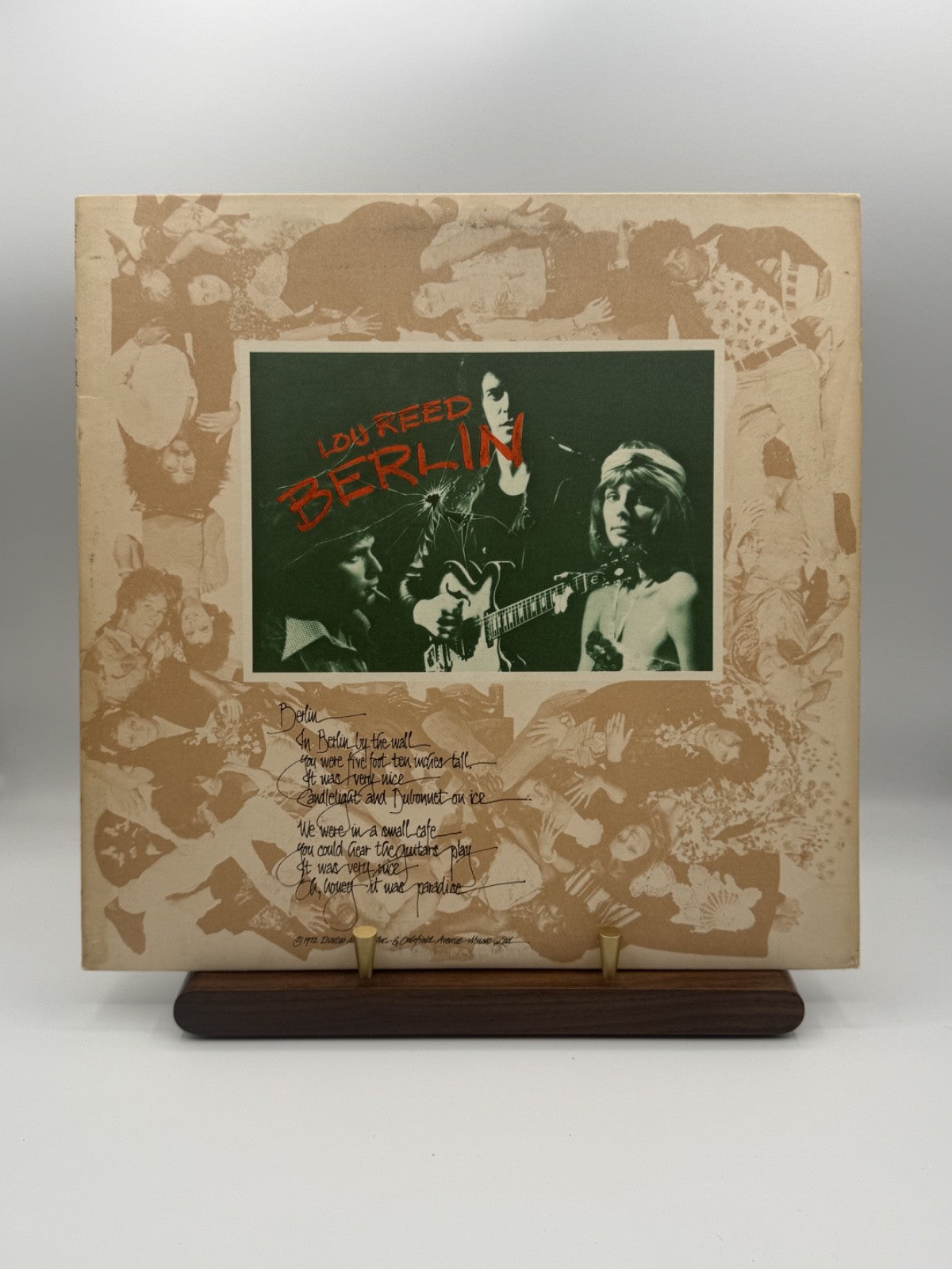 Lou Reed Berlin LP APL1-0207 US 1973 Indianapolis Dynaflex - VG+/VG++