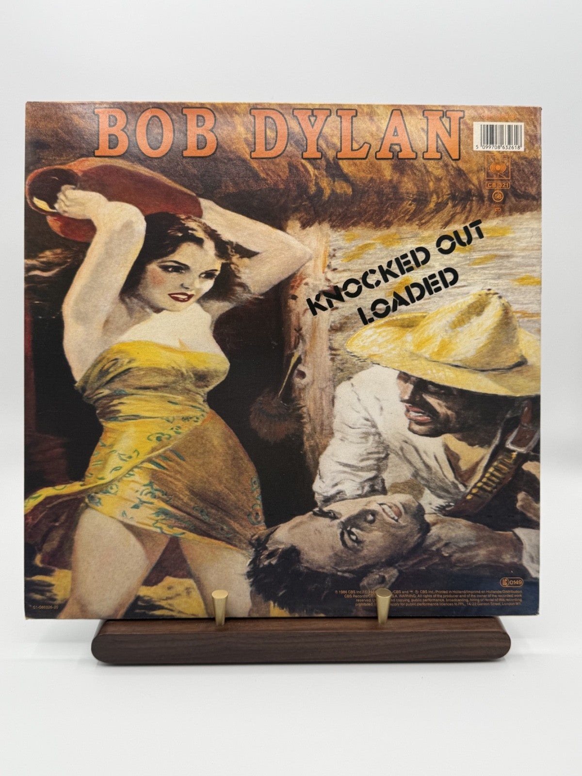 Bob Dylan Knocked Out Loaded LP Album Vinyl Record CBS 86326 - EX/EX
