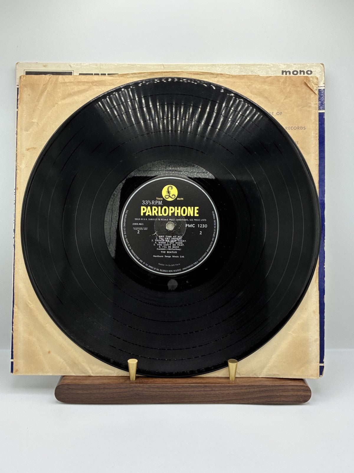The Beatles – A Hard Day’s Night UK Mono Parlophone PMC 1230 3N/3N VG+/VG(+)