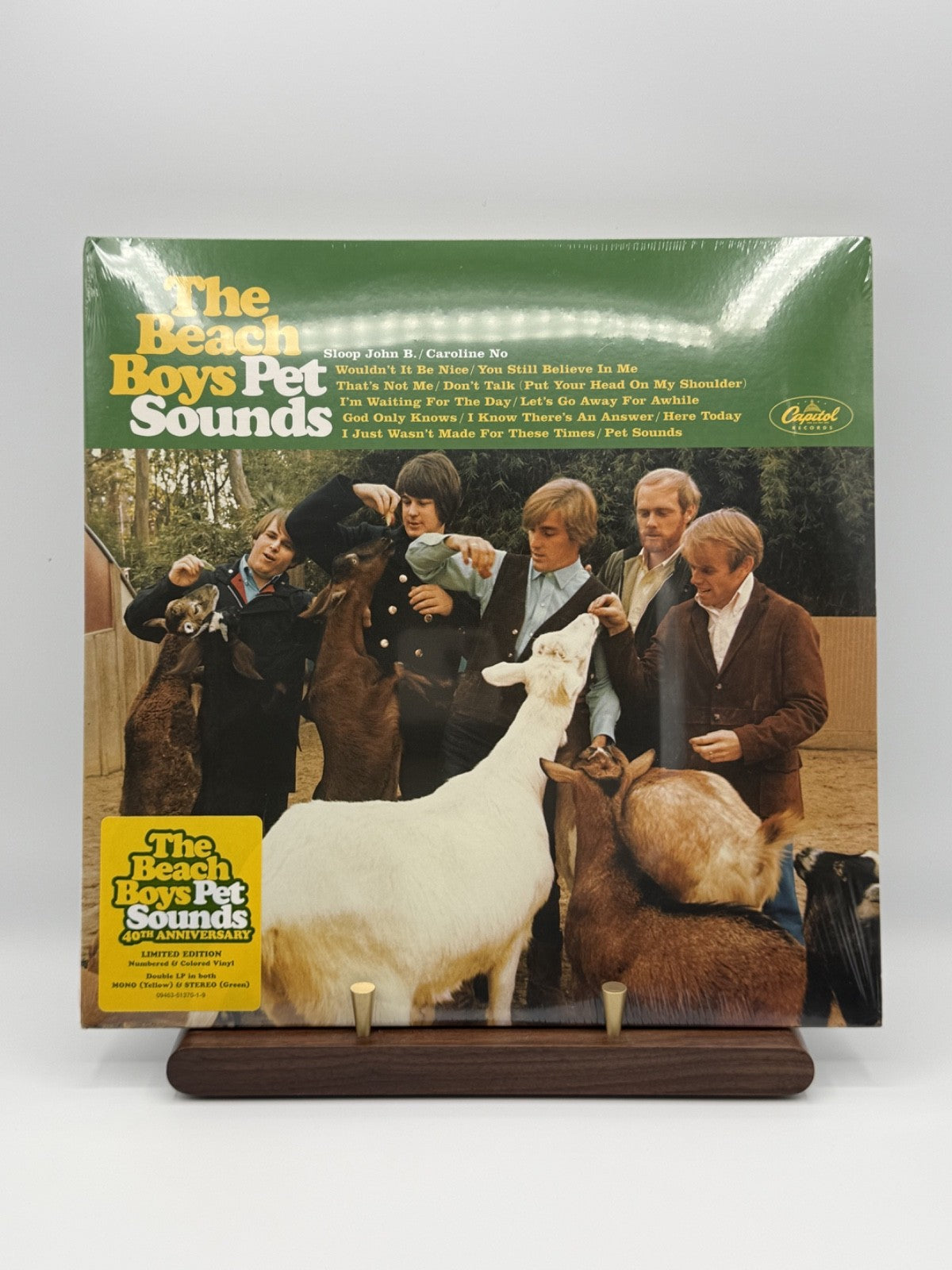 Beach Boys Pet Sounds 2006 40th Anniversary SEALED #00828 Hype Sticker 2LP