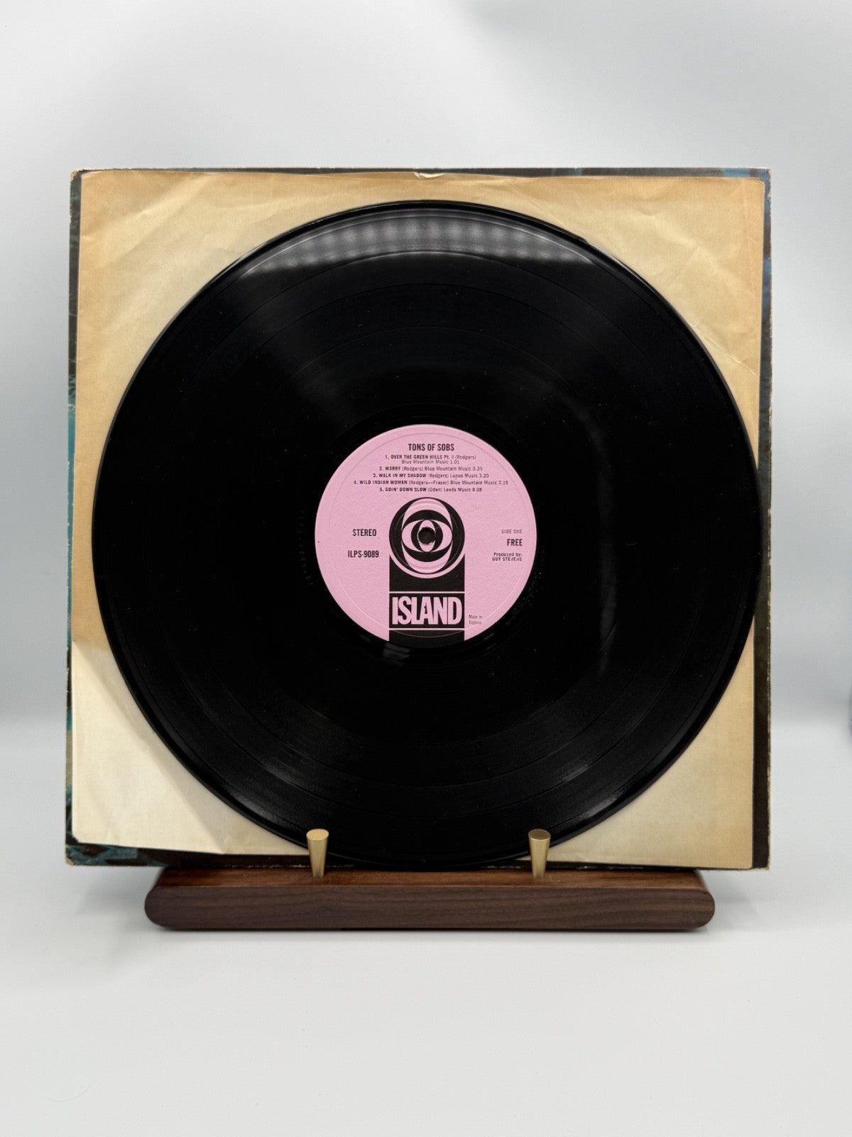 Free Tons Of Sobs LP Island ILPS 9089 UK Pink Eye A2/B2 - VG+/VG(+)