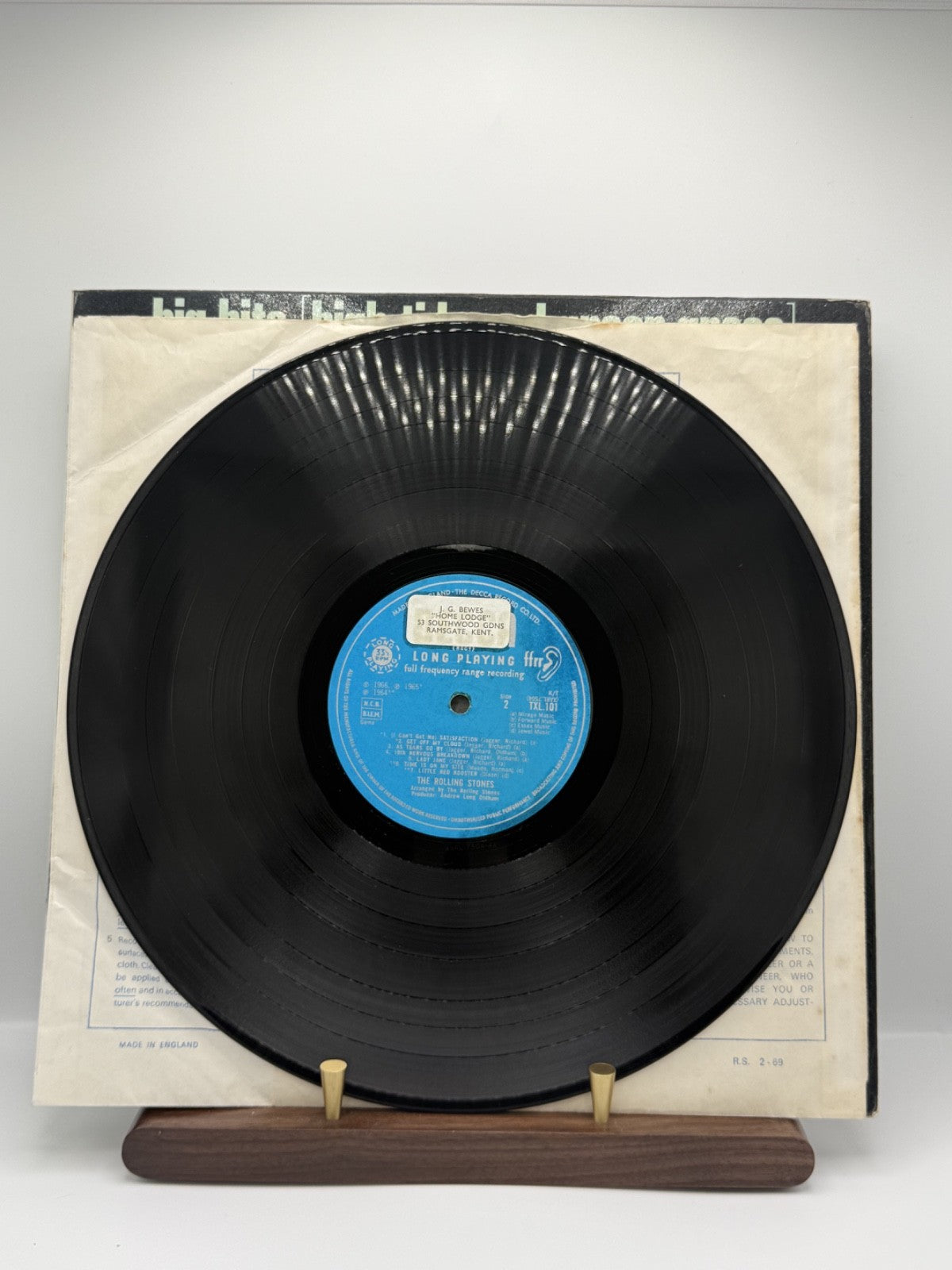 The Rolling Stones Big Hits (High Tide And Green Grass) TXL 101 UK 1st Press VG+
