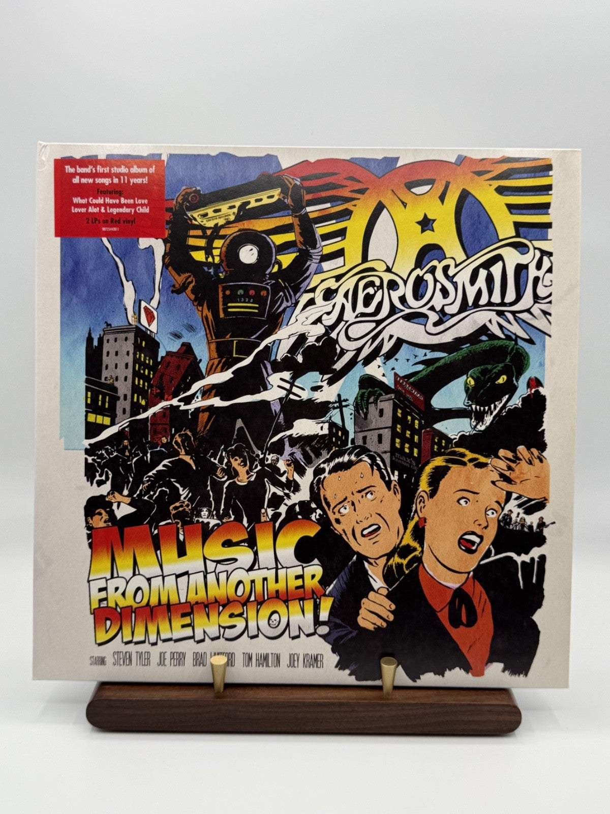 Aerosmith Music From Another Dimension! 2LP Red Vinyl + CD 88725442811 - EX+/EX+