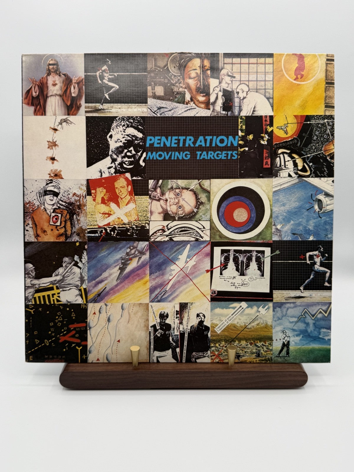 Penetration Moving Targets LP Album Vinyl Record OVED 40 UK - EX/EX