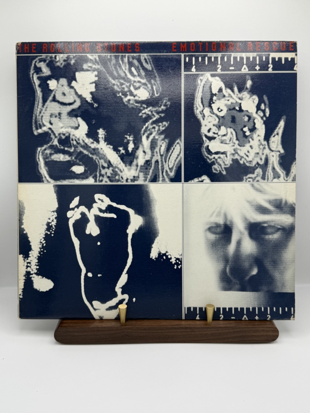Rolling Stones Emotional Rescue LP Canadian Sterling Master Poster VG+ XCOC16015