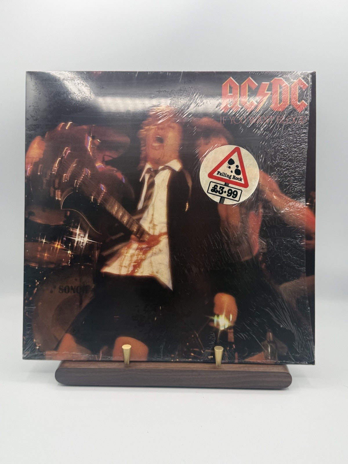 AC/DC If You Want Blood LP K 50532 UK 1978 A2/B2 Porky Pecko - EX/EX