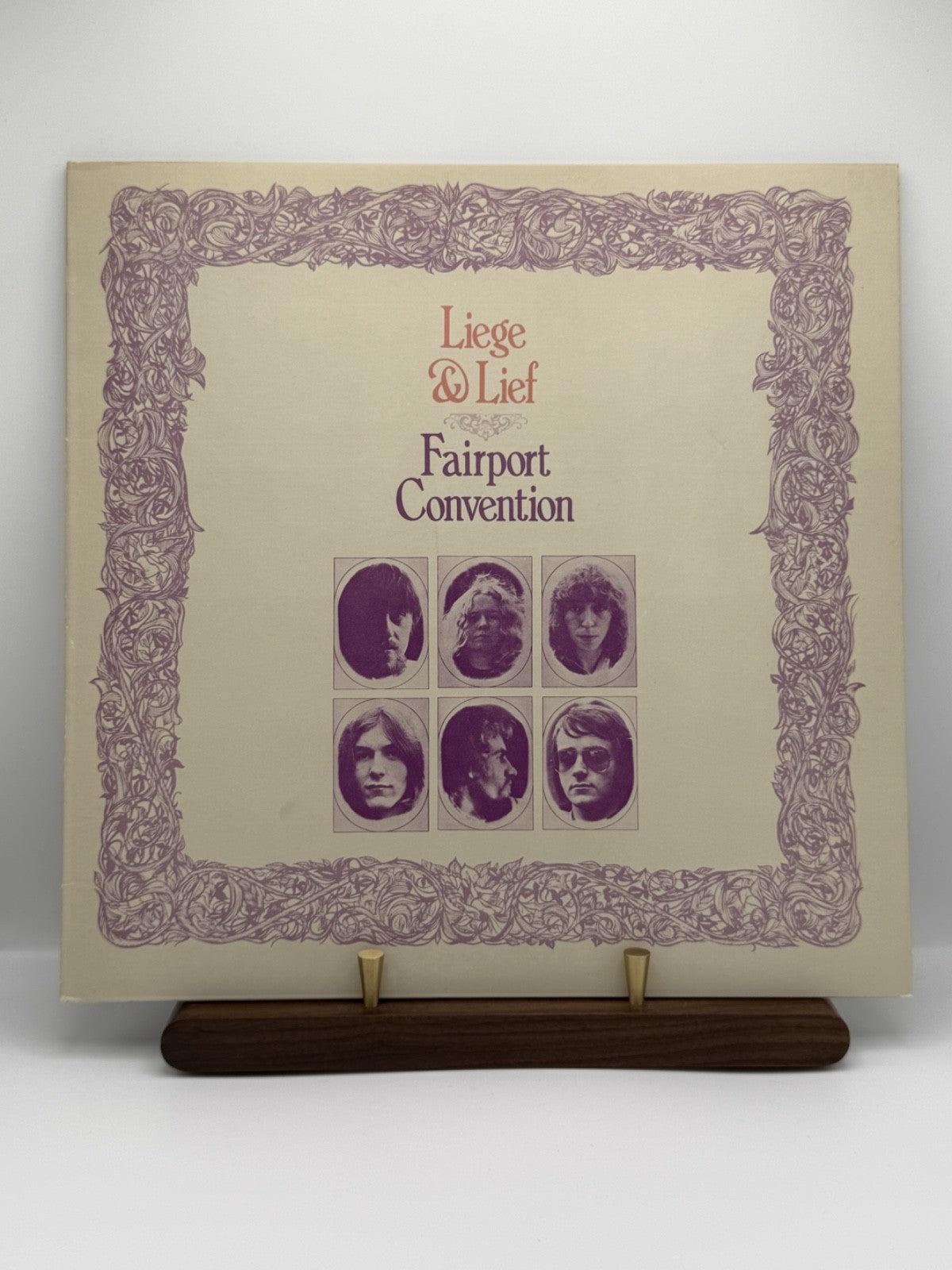 Fairport Convention Liege & Lief Vinyl LP Island ILPS 9115 UK 70s Reissue EX/EX
