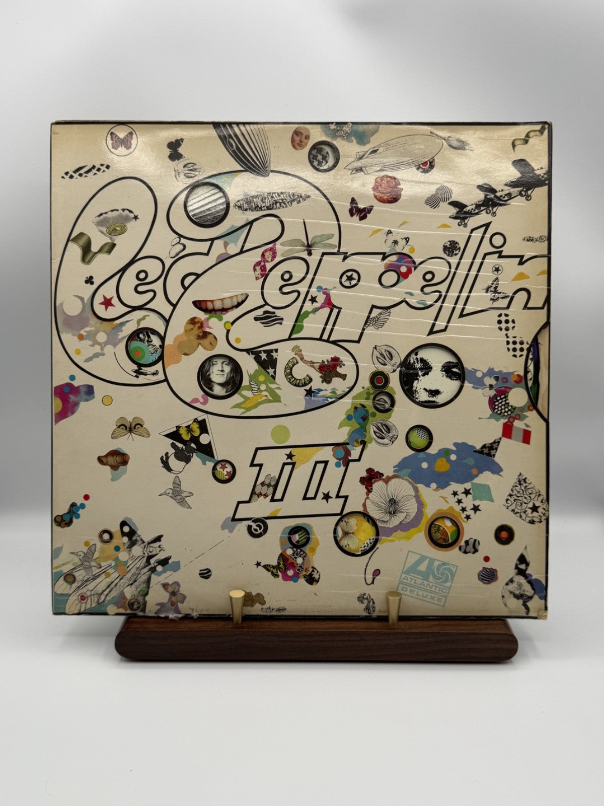 Led Zeppelin III LP Vinyl 2401002 UK Plum A5/B7 Wheel - VG/VG++