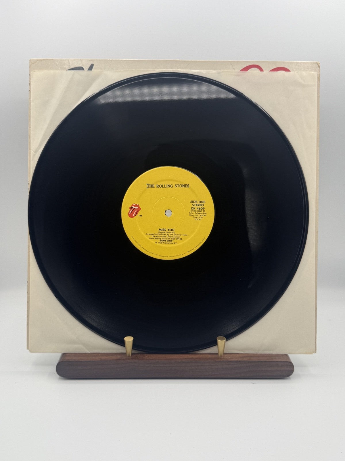 Rolling Stones Miss You Special Disco Version 12" DK 4609 US 1978 - VG+/VG+