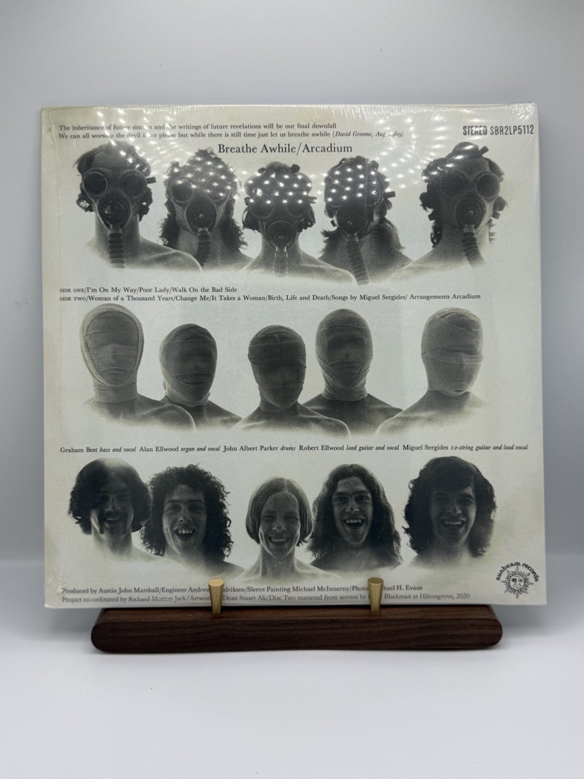 Arcadium Breathe Awhile 2021 Sunbeam 2LP + 7" Poster Booklet SEALED