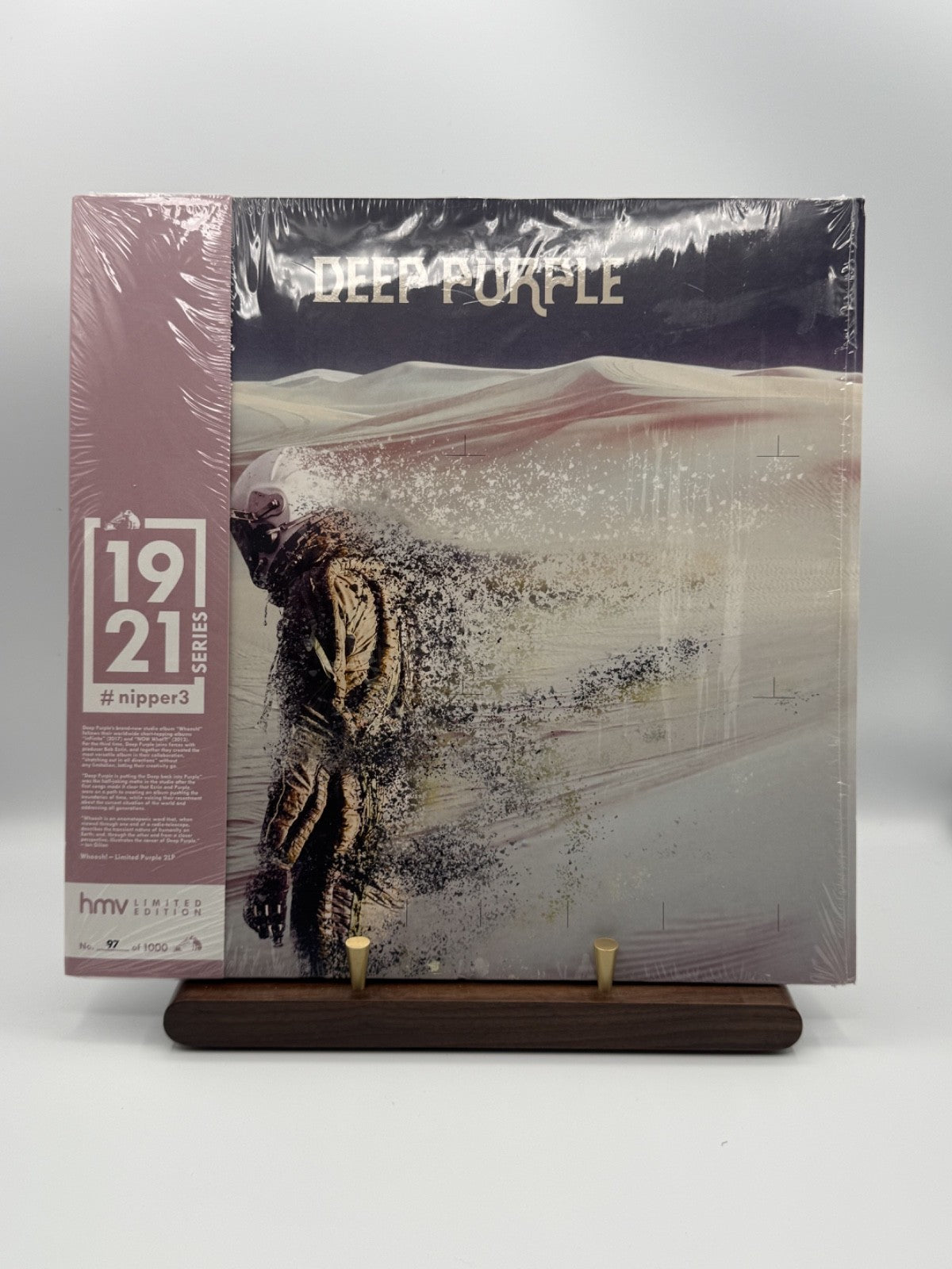 Deep Purple Whoosh! 2LP Purple Vinyl HMV 1921 No 097/1000 - EX+/EX+