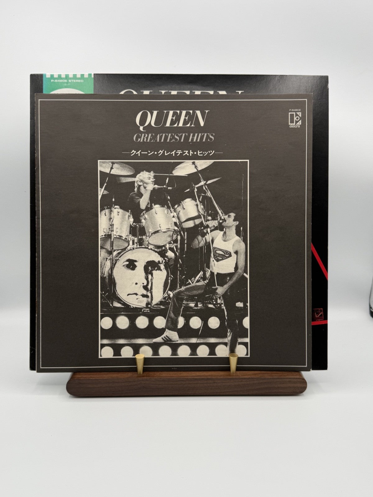 Queen Greatest Hits LP Vinyl P-6480E Japan OBI + Booklet - EX/EX