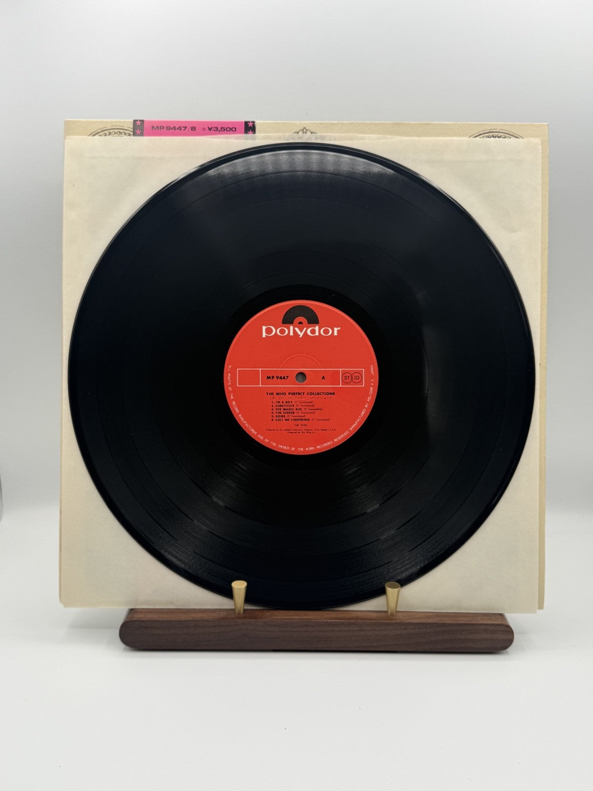 The Who Perfect Collections 2LP Vinyl MP 9447/8 Japan OBI 1974 - EX/EX