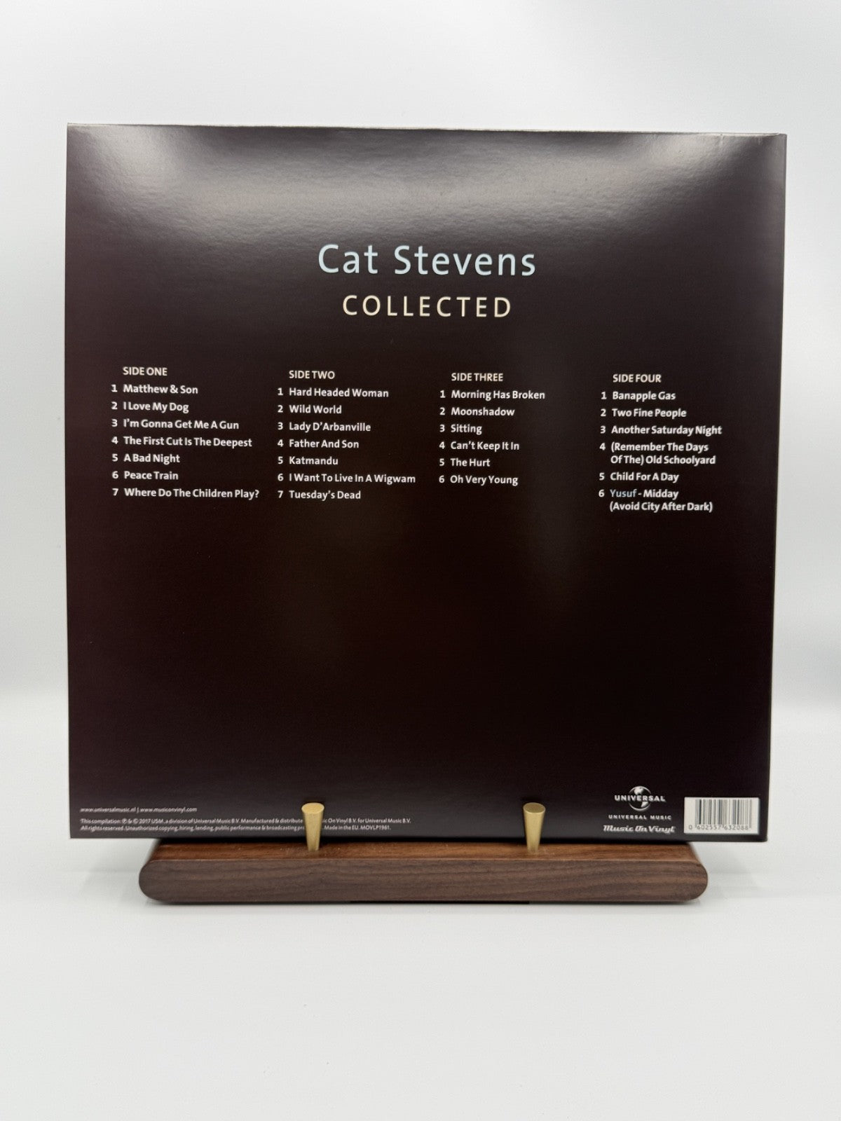 Cat Stevens Collected 2LP 180g Vinyl MOVLP1961 Music On Vinyl - EX+/EX+