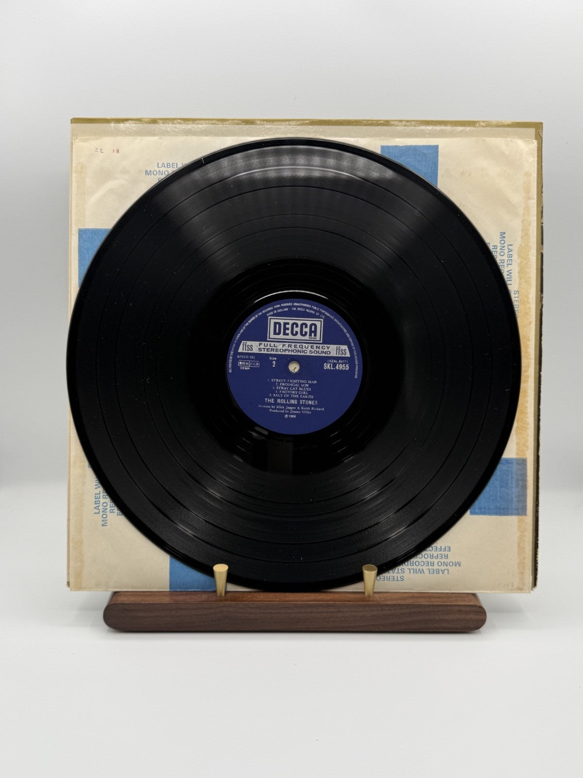 Rolling Stones Beggars Banquet LP Vinyl Record SKL 4955 2K/3K - VG+/VG+