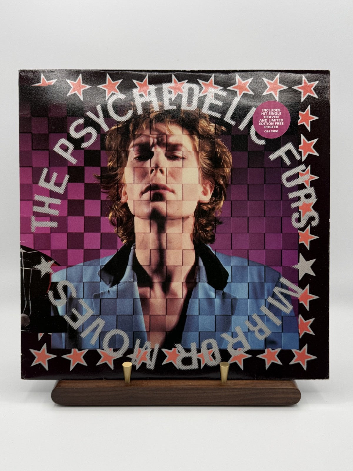 Psychedelic Furs Mirror Moves LP Album - CBS 25950 + Poster - VG++/VG++