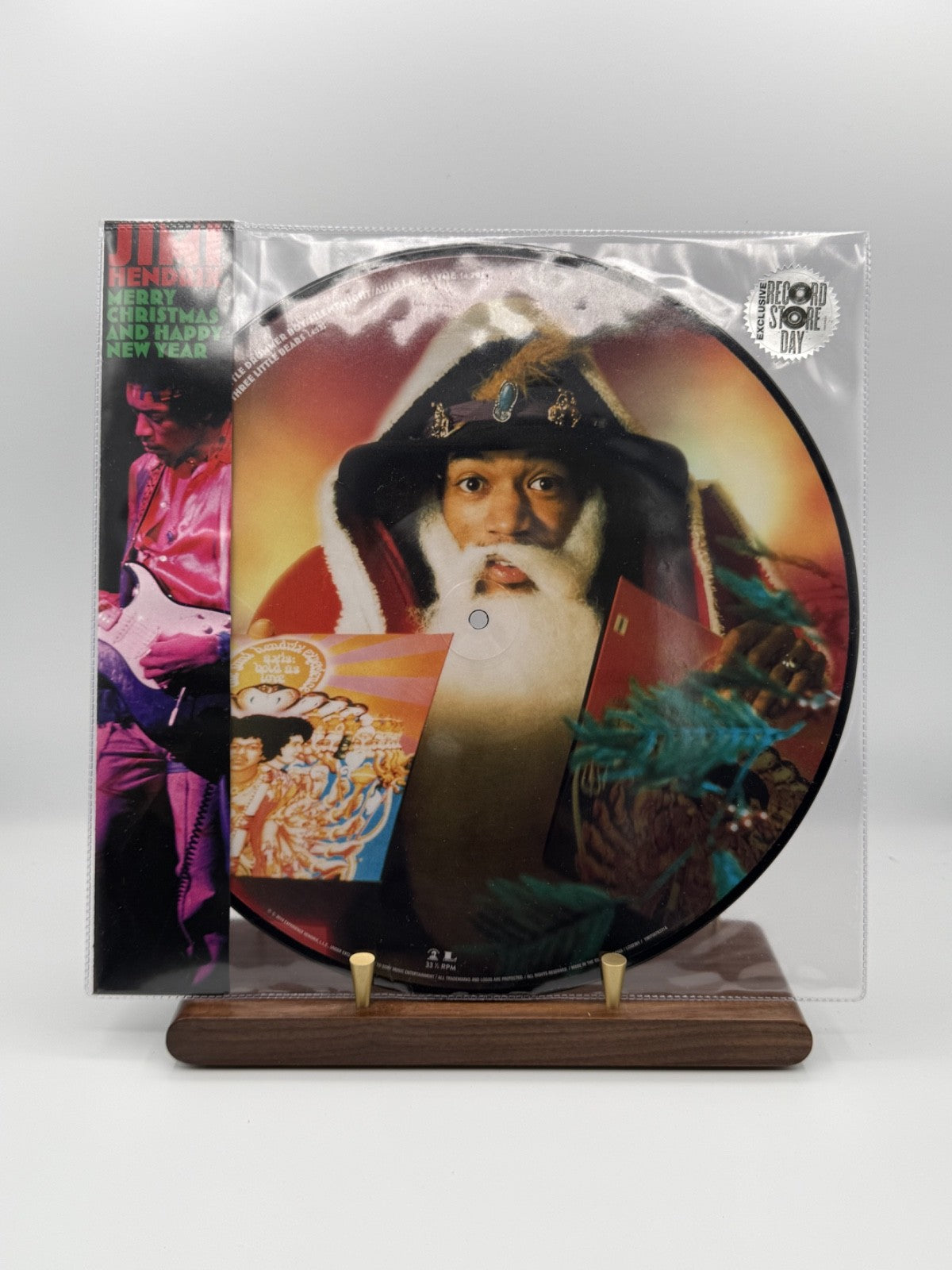 Jimi Hendrix Merry Christmas Happy New Year 12" RSD Picture Disc - EX/EX